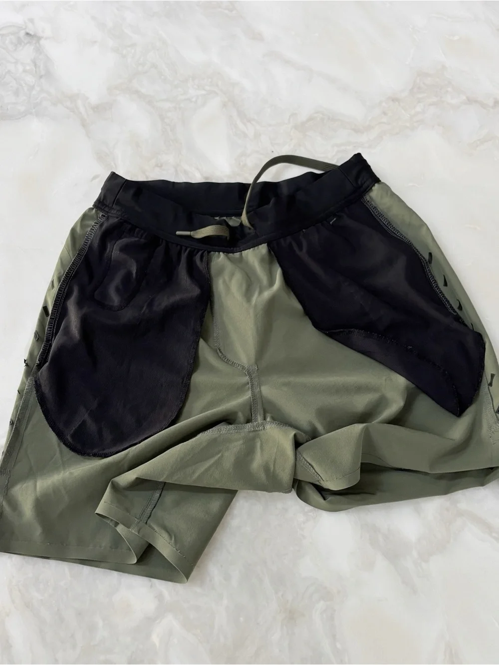 Ten Thousand 7” Interval Athletic Short Men’s Size Small Green Unlined